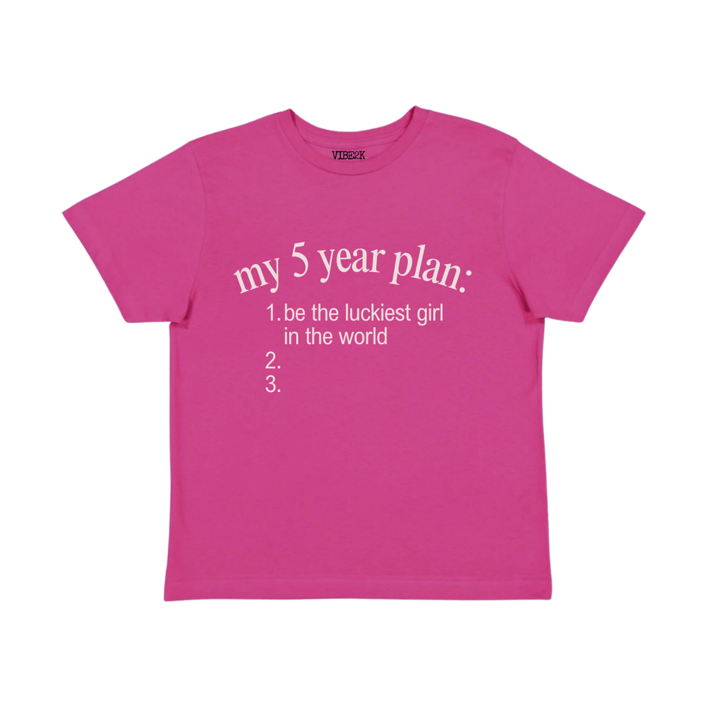 My 5 Year Plan Baby Tee