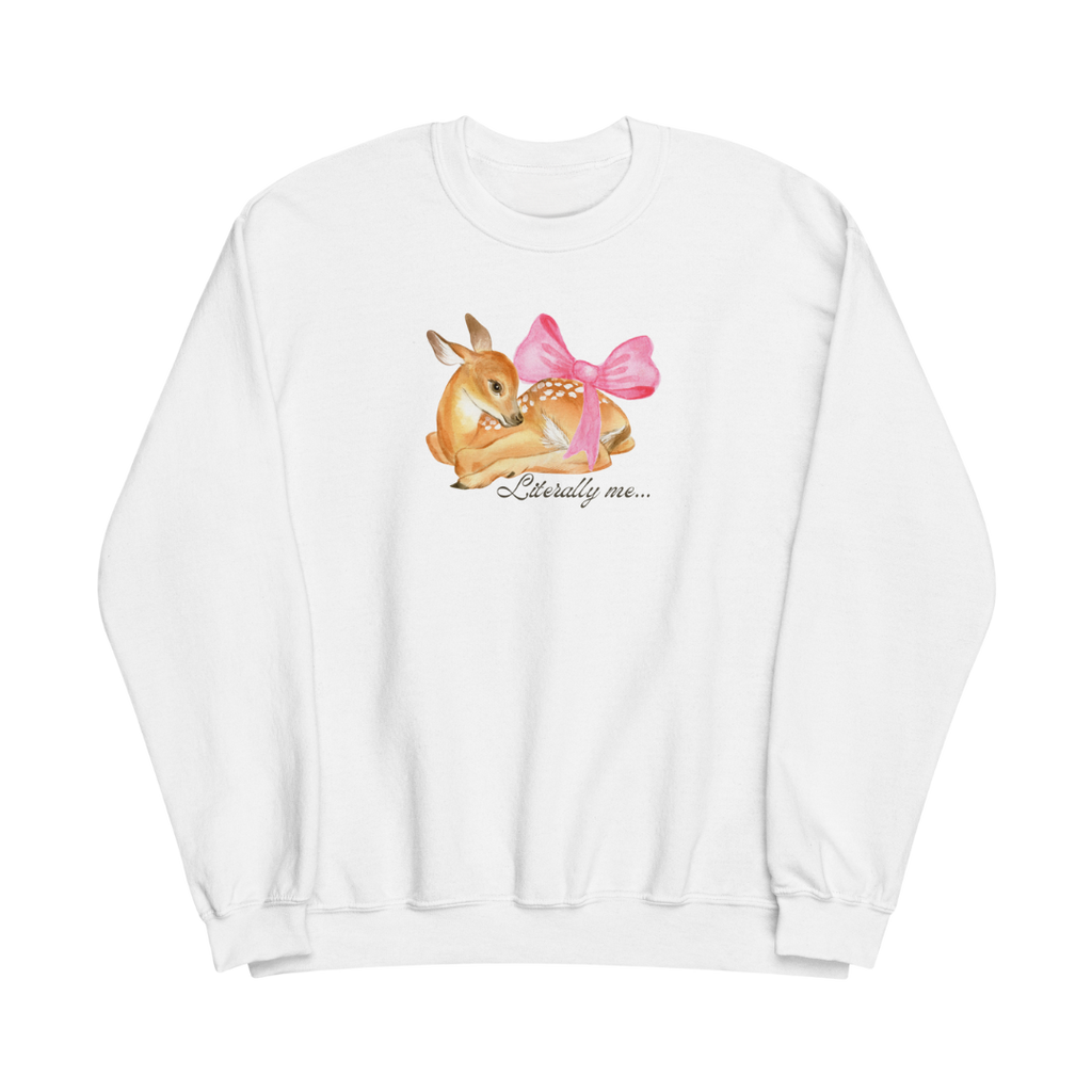 Coquette Fawn Literally Me Shirt, hoodie, sweater, long sleeve and tank top