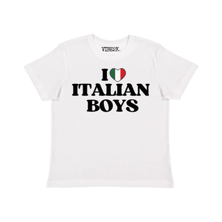 I Love Italian Boys Baby Tee