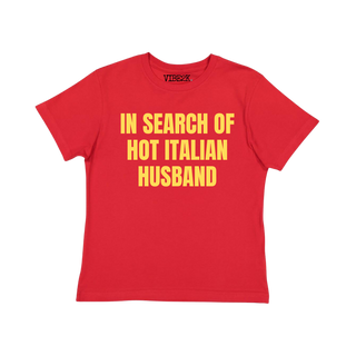In Search Of Hot Italian Husband Baby Tee