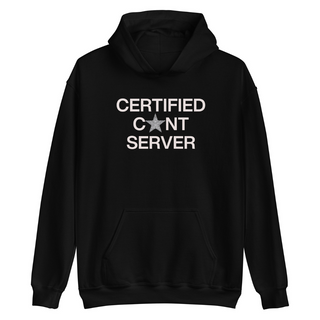 Certified C*nt Server Hoodie