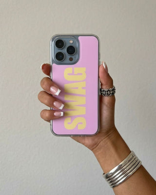 SWAG | Pink and Yellow iPhone Case