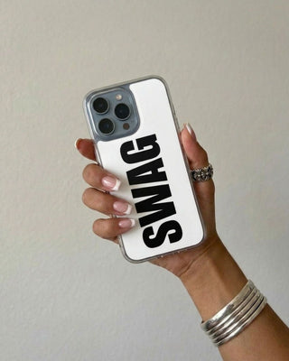 SWAG | Black and White iPhone Case