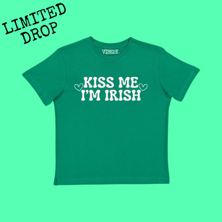 Kiss Me I'm Irish Baby Tee