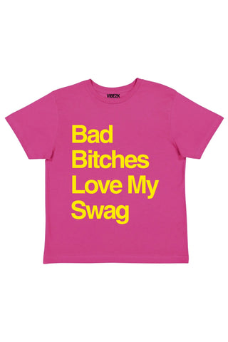Bad Bitches Love My Swag Baby Tee