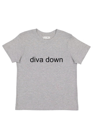 Diva Down Baby Tee