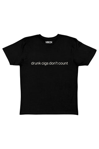 Drunk Cigs Don't Count Baby Tee