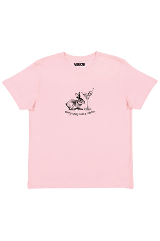 Every Bunny Loves A Martini Baby Tee