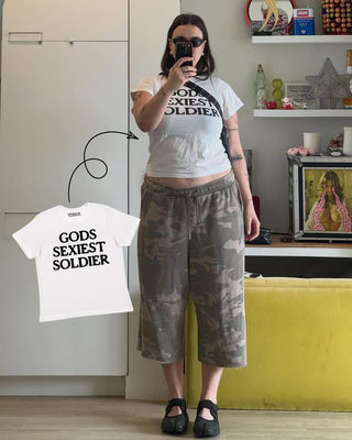 Gods Sexiest Soldier Baby Tee
