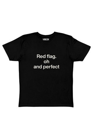 Red Flag Oh And Perfect Baby Tee