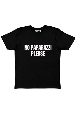 No Paparazzi Please Baby Tee