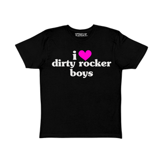 I Love Dirty Rocker Boys Baby Tee