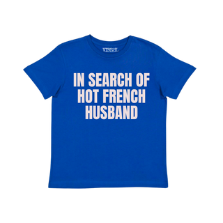 In Search Of Hot French Husband Baby Tee