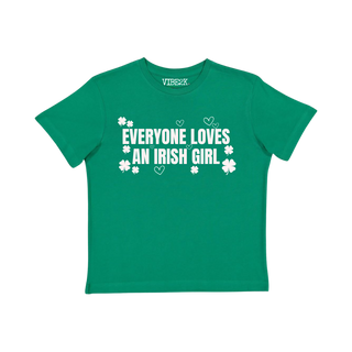 Everyone Loves An Irish Girl Baby Tee
