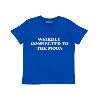 Weirdly Connected To The Moon Baby Tee