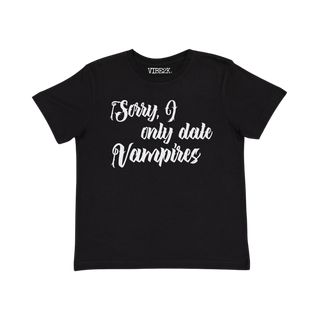 Sorry I Only Date Vampires Baby Tee