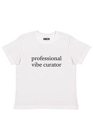 Professional Vibe Curator Baby Tee