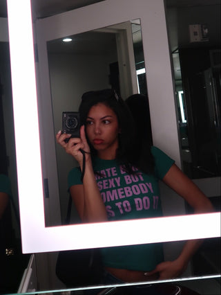 I Hate Being Sexy But Somebody Has To Do It Baby Tee