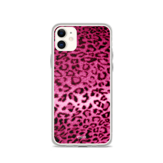 Hot Pink Leopard iPhone Case