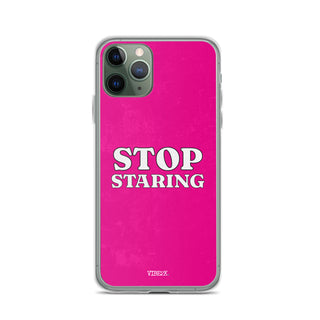 Stop Staring iPhone Case