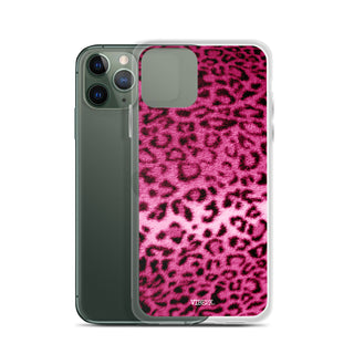 Hot Pink Leopard iPhone Case