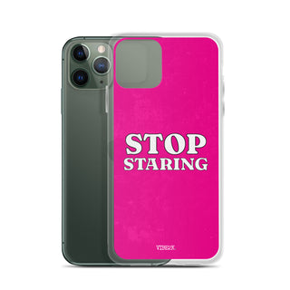 Stop Staring iPhone Case