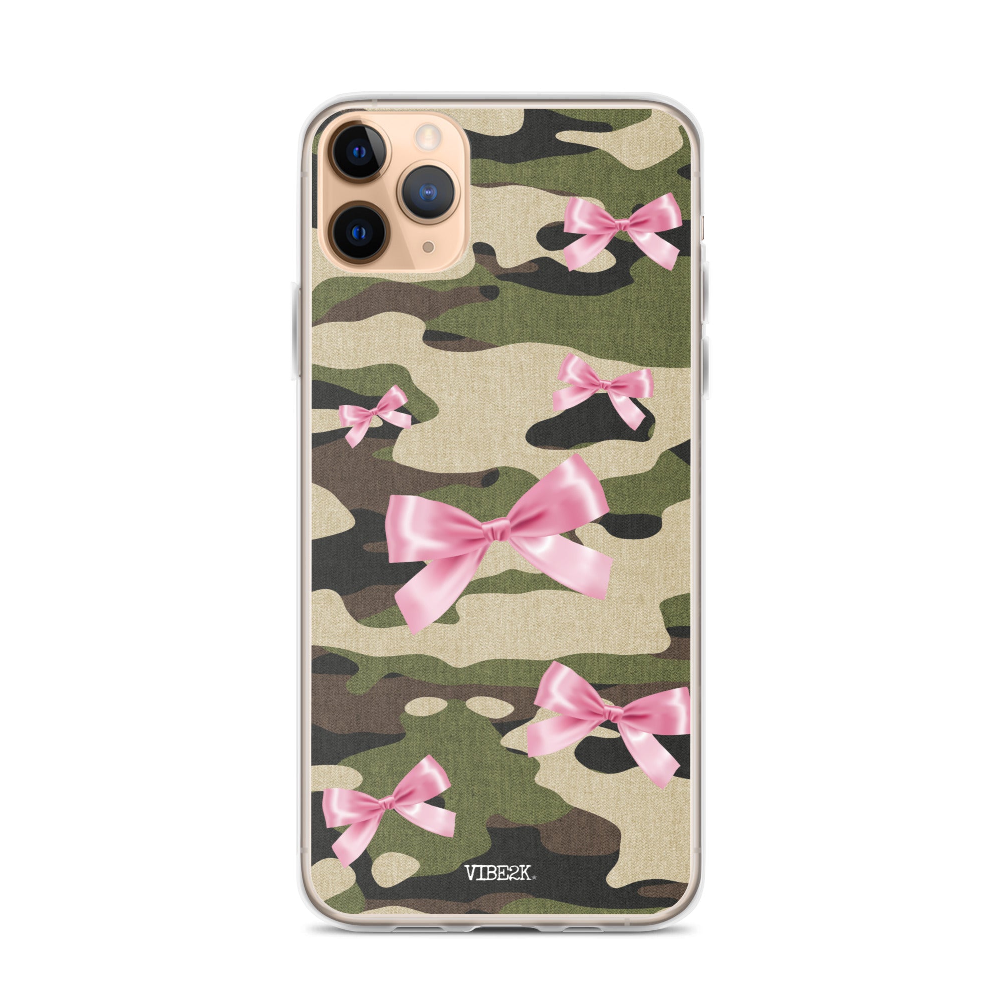 Camo N Bows iPhone Case – VIBE2K Camo N Bows iPhone Case – VIBE2K