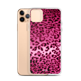 Hot Pink Leopard iPhone Case