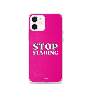 Stop Staring iPhone Case