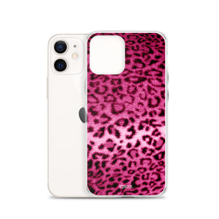 Hot Pink Leopard iPhone Case