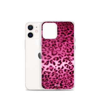 Hot Pink Leopard iPhone Case