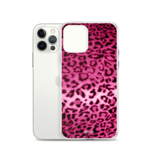 Hot Pink Leopard iPhone Case