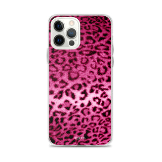 Hot Pink Leopard iPhone Case