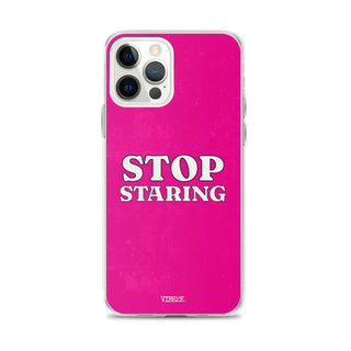 Stop Staring iPhone Case