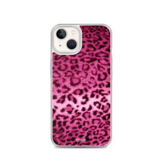 Hot Pink Leopard iPhone Case