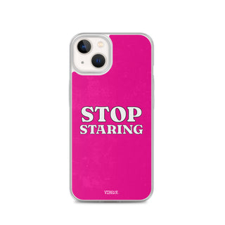 Stop Staring iPhone Case