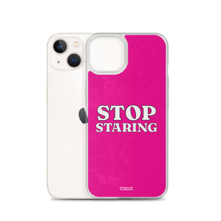 Stop Staring iPhone Case