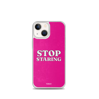 Stop Staring iPhone Case