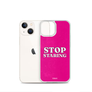 Stop Staring iPhone Case