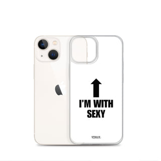 I'm With Sexy iPhone Case