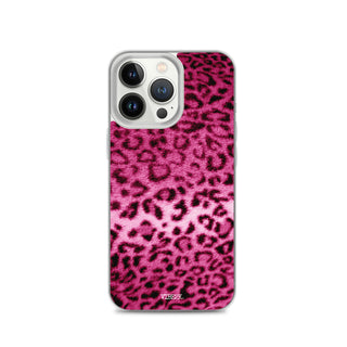 Hot Pink Leopard iPhone Case