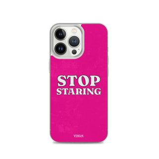 Stop Staring iPhone Case