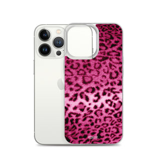 Hot Pink Leopard iPhone Case