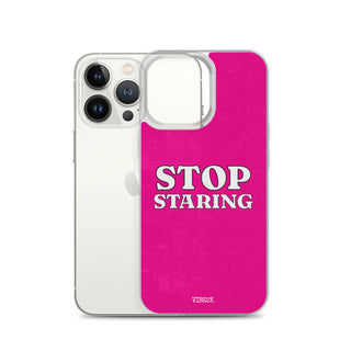 Stop Staring iPhone Case