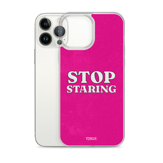 Stop Staring iPhone Case