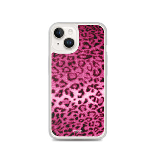 Hot Pink Leopard iPhone Case