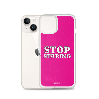 Stop Staring iPhone Case