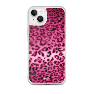 Hot Pink Leopard iPhone Case