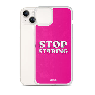 Stop Staring iPhone Case