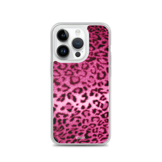 Hot Pink Leopard iPhone Case